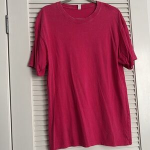 Oversized cotton tee sz M